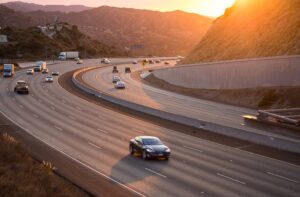 Rancho Cucamonga, CA - Multi-Vehicle Injury Crash on 210 Fwy at Cherry Ave