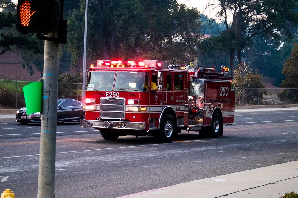 Santa Ana, CA – Eight Firefighters Injured in Fire Truck Crash on SR-241